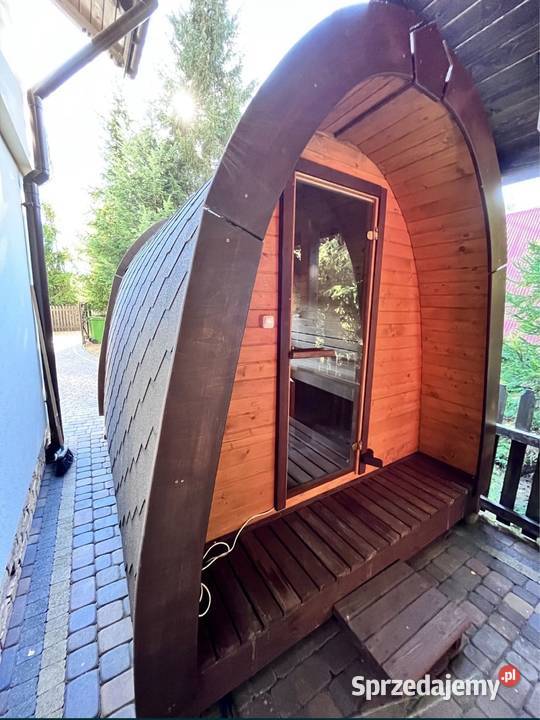 SPRZEDAM Sauna KOBA IGLO 68 osób Baseny, balie i sauny Kamesznica