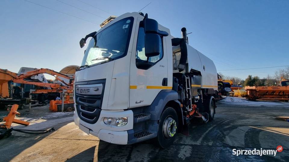 DAF LF 230 Zamiatarka STOCK S6400 PM25 PM10 EURO Samochody ciężarowe Markowice