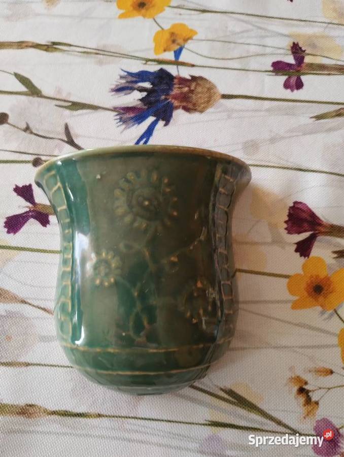 PRL wazon zawieszka ceramika Białystok