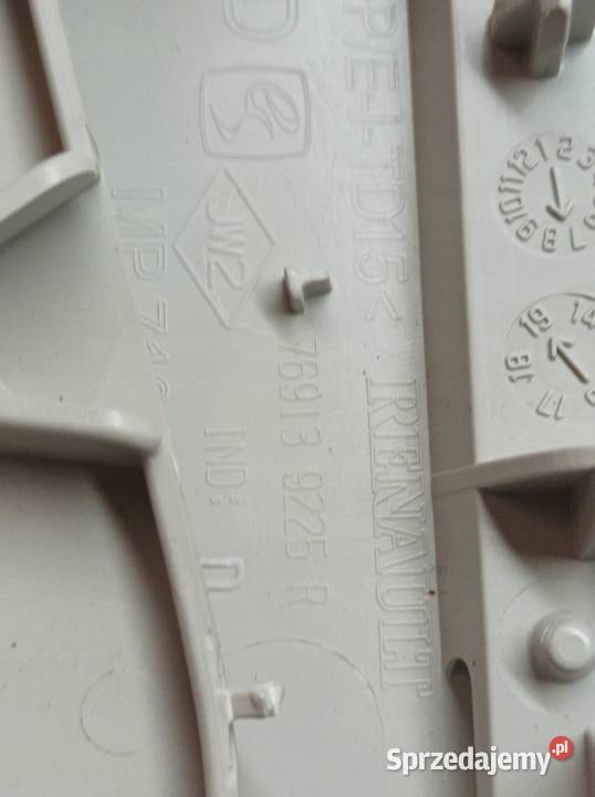 OSŁONA SŁUPKA B LEWA PRAWA KOMPLET Renault Osłony i zaślepki świętokrzyskie