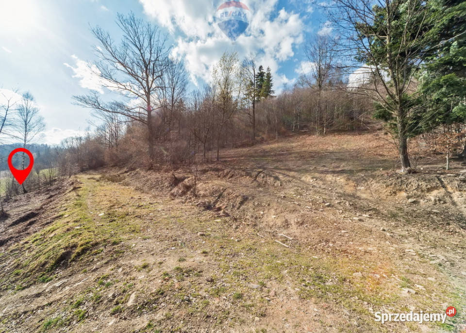 Wisła Gościejów działka z widokiem 35m