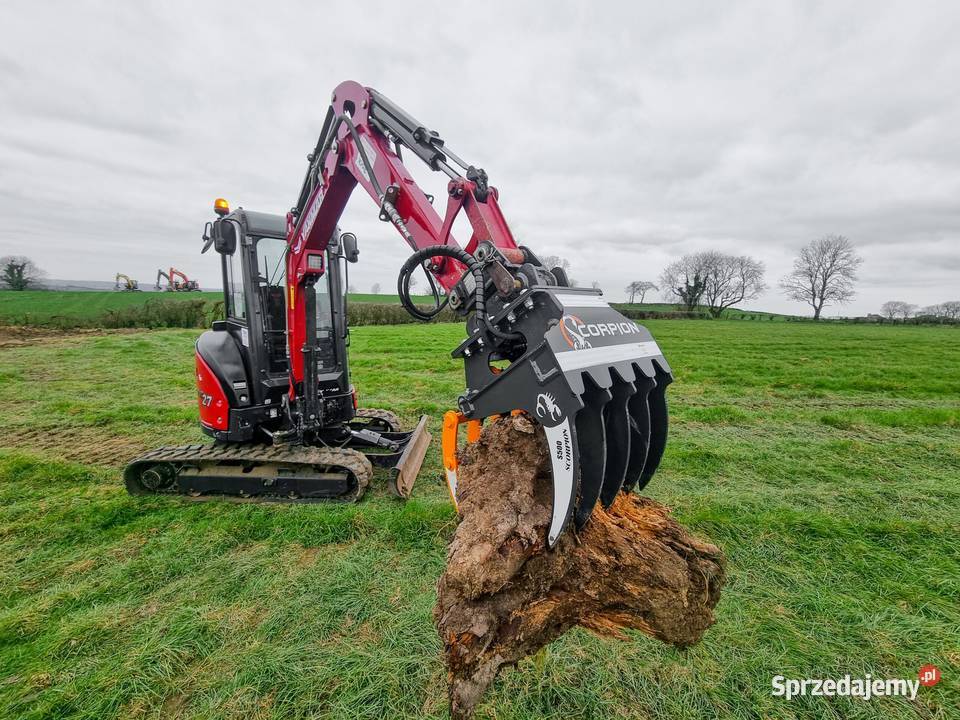 Chwytak do minikoparki MDE Scorpion 15 40 ton Pozostałe Rybnik sprzedam