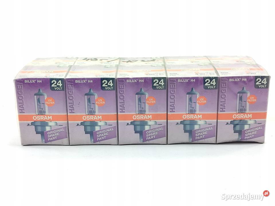 ŻARÓWKA HALOGEN KOMPLET 10 OSRAM 24V 7570W P43T