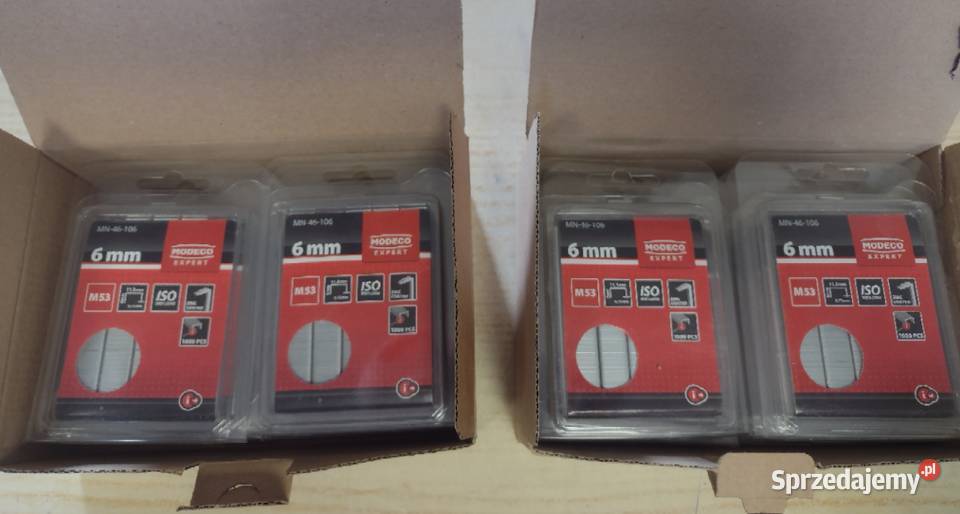 Zszywki tapicerskie Modeco MN46106 536 mm Stargard