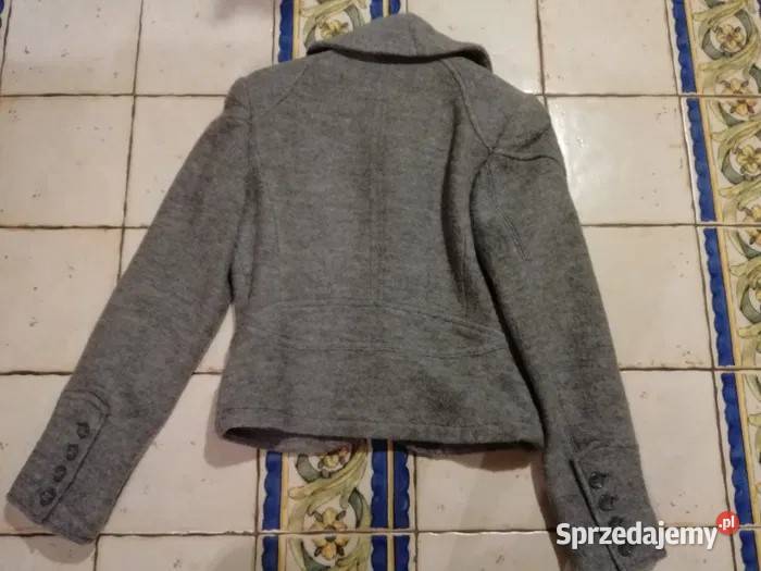 Bandolera szary żakiet marynarka kurteczka 38M Bez wzoru Kraków