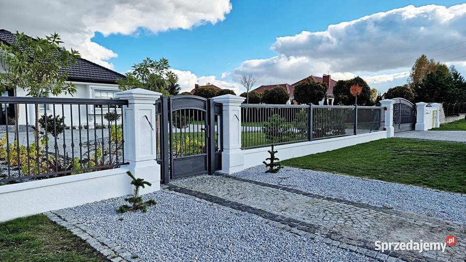 Ogrodzenia Betonowe Pustaki Łupane Gładkie Kute śląskie Częstochowa