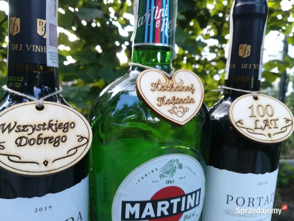 Zawieszki na nalewki wino bimber wielkopolskie