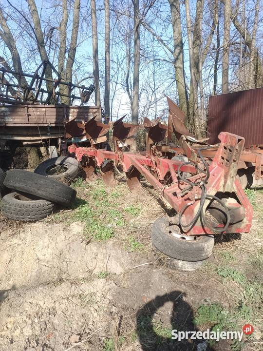 Pług 5 skibowy naud obrotowy łódzkie Warta sprzedam