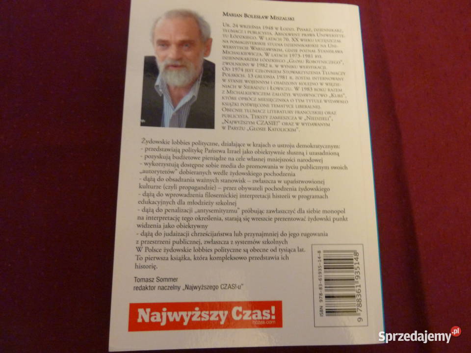 żydowskie lobby polityczne w Polsce Marian Proza i poezja Warszawa