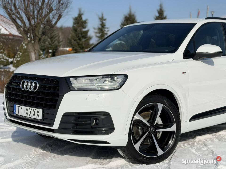 Audi Q7 Bagato Wyposażona S Line Polski Salon Widełki