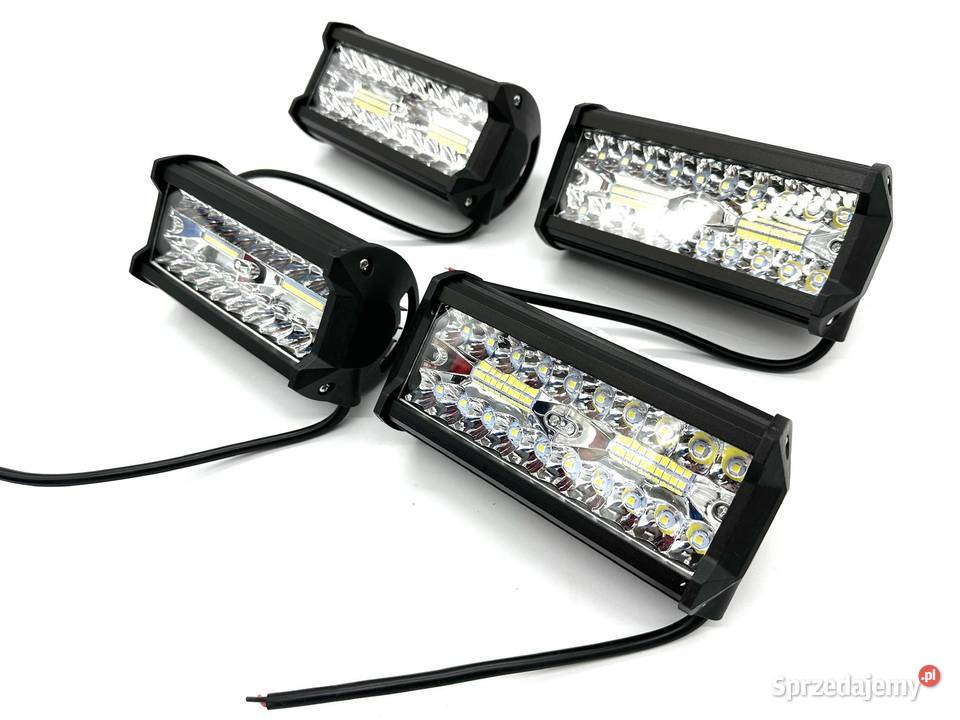 4 x 120W lampy robocze 120W halogen Led SMD Pomiechówek