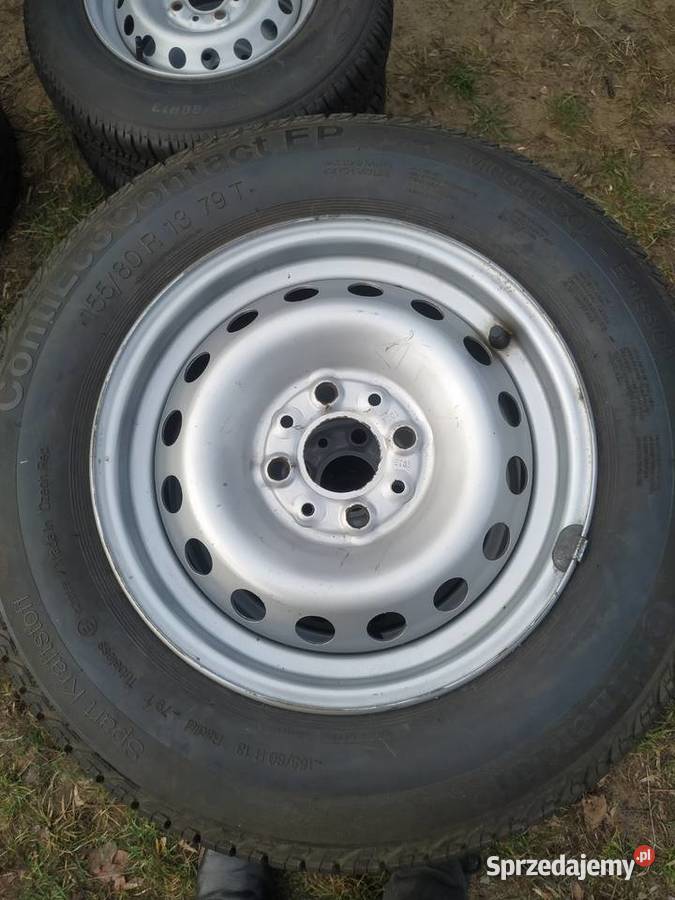 Koła letnie 4 15580R13 ET35 Continental ContiEco Opony i felgi