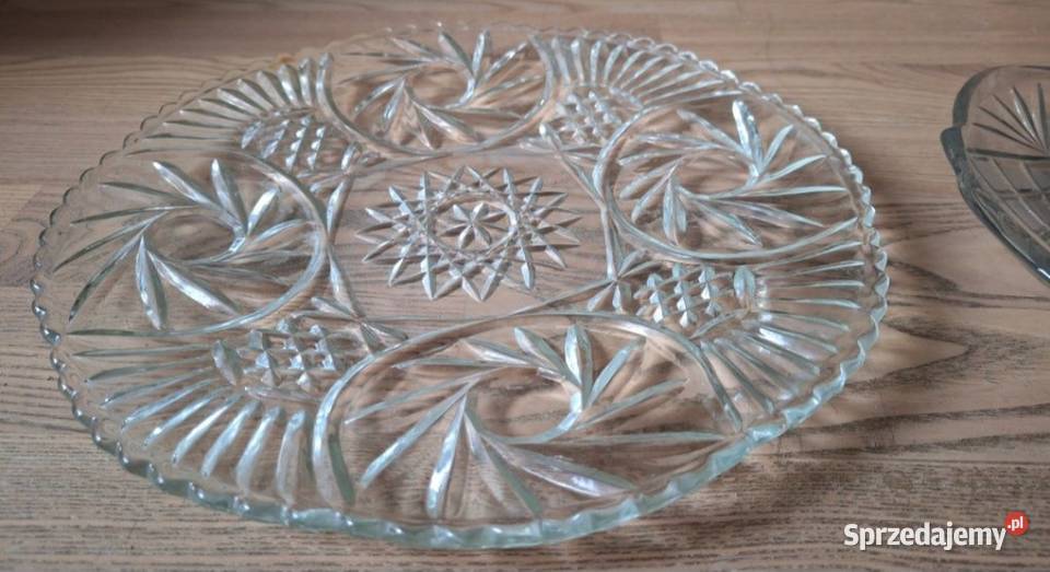 Talerze patera 2 PRL 26 i 31 1968 roku Dom i Ogród Nysa