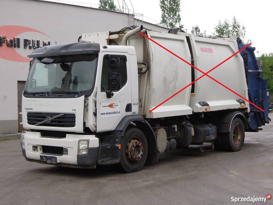Volvo FE240 podwozie rama do zabudowy 5 metrów nie