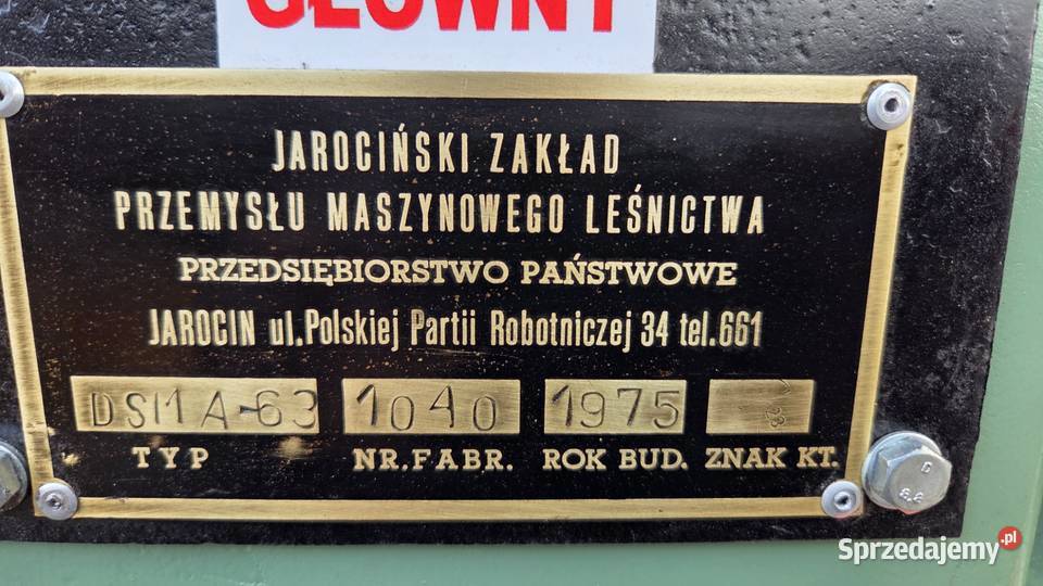 Grubościówka JAROMA DSMA63 Karsin