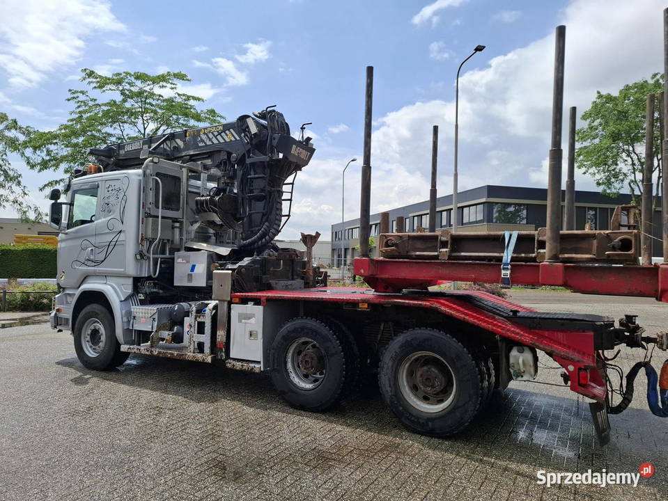 Do przewozu drewna Scania 6x4 z naczepa do 85662km Warszawa