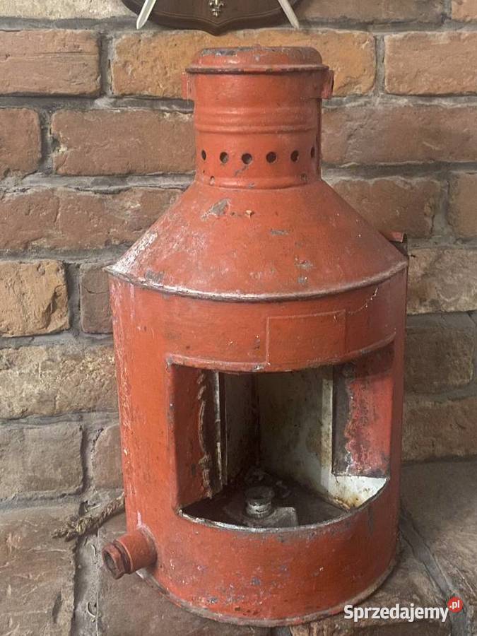 Stare lampy okrętowe zaburtowe marynistyka