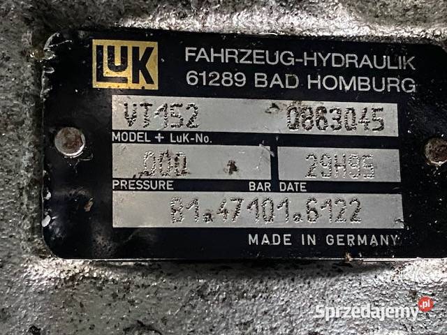 Pompa wspomagania MAN 81471016171 81471016122 Maszewo