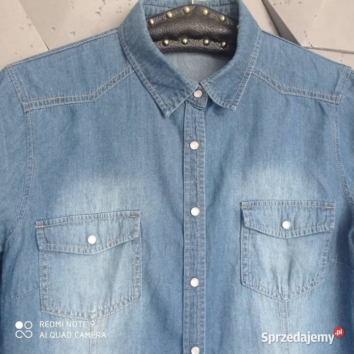 Jaeansowa koszula HEMA M lubelskie Lubartów