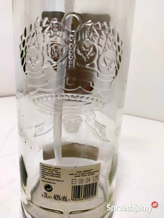 Butelka 3l z dozownikiem SMIRNOFF bez zawartości Warszawa