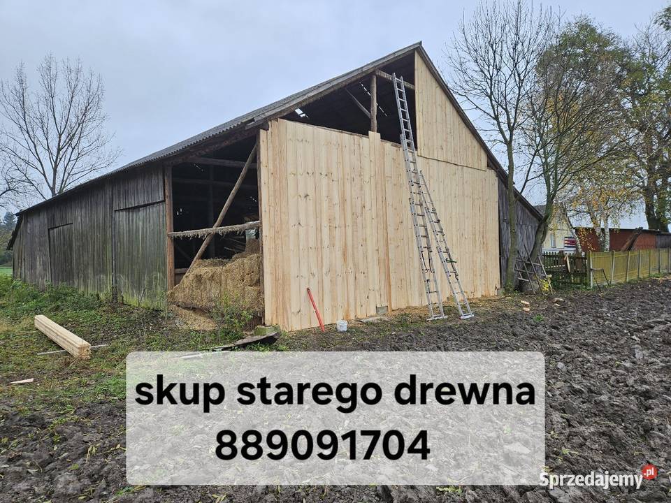 Skup starych desek skup starego drewna skup lubelskie Kraśnik
