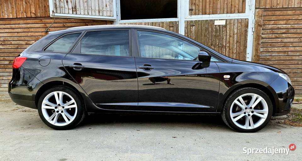 Seat Ibiza 16TDI 1Własc Klima 17ALU Podgzr sied podgrzewane fotele