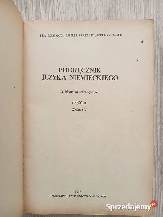 Podręcznik języka niemieckiego cześć 13 T Książki do nauki języka obcego Kraków
