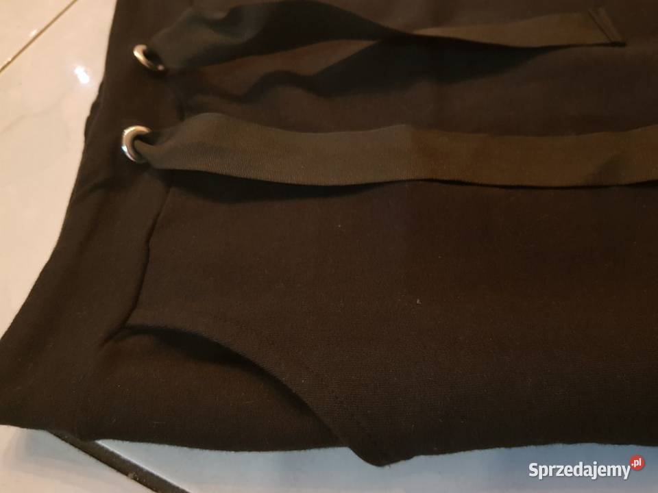 spódnica mini ocieplana dresowa Mi Mi srebrno Spódnice i sukienki Kielce sprzedam