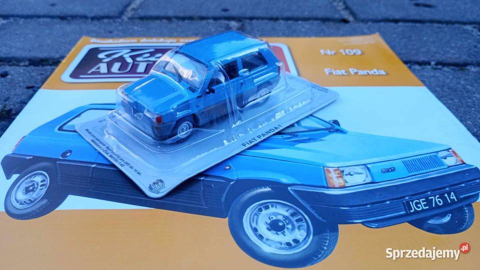 FIAT PANDA I model kultowe auta PRL deagostini Warszawa