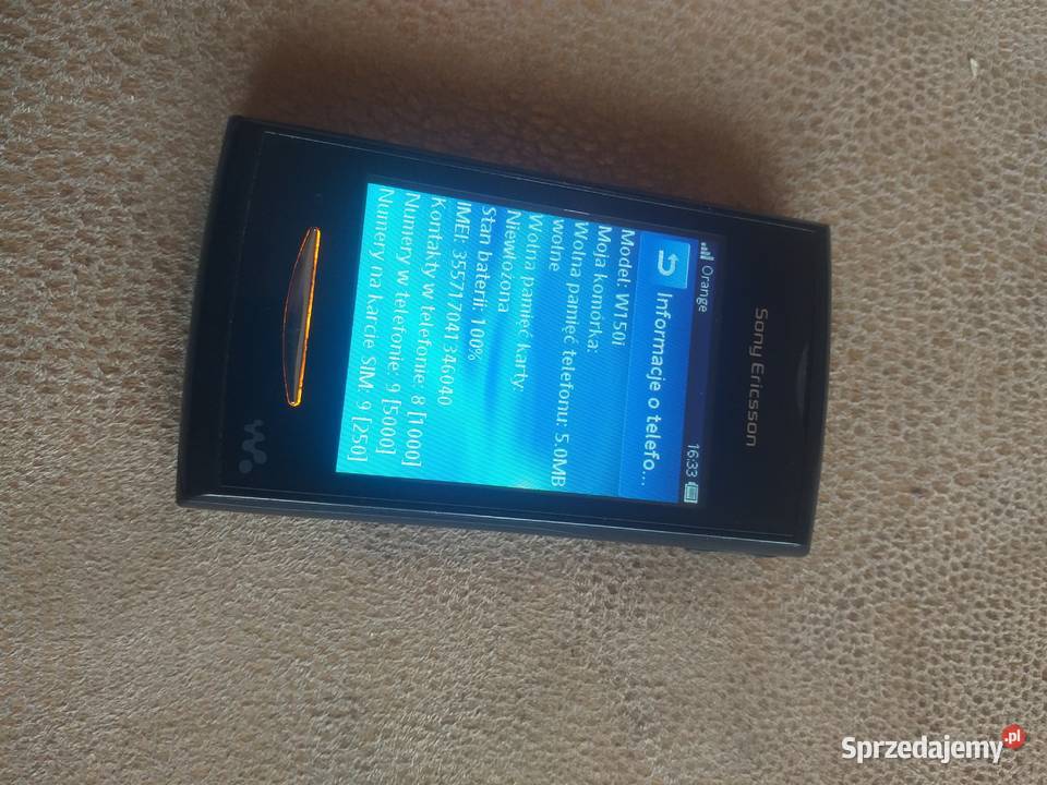 Sony Ericsson Yendo w150i 150 smartfon walkman Sandomierz