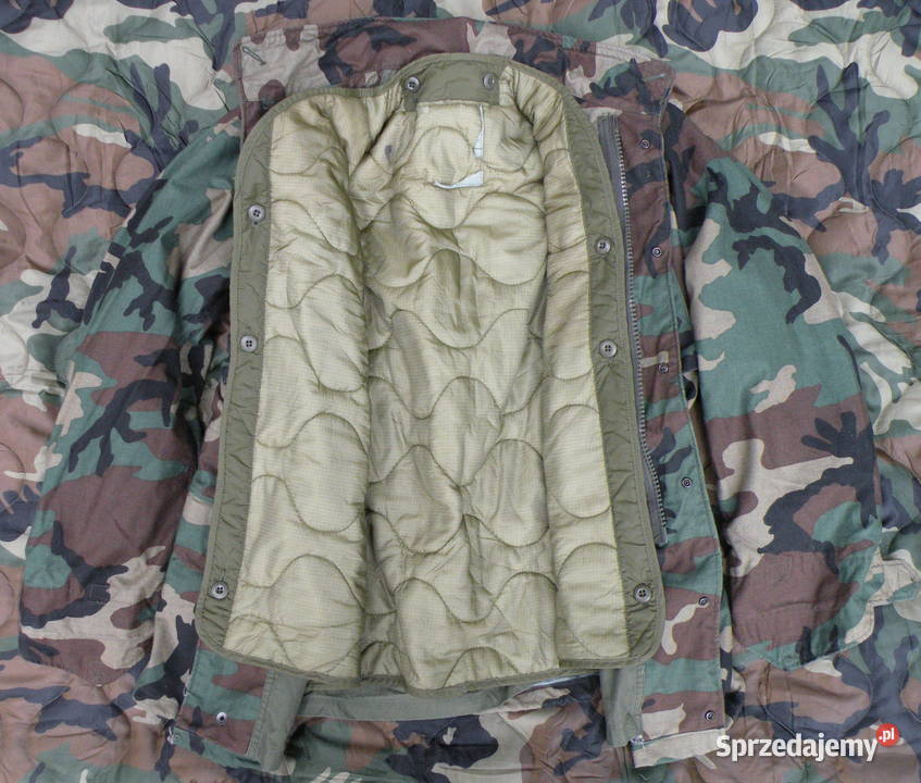 Kurtka m65 Woodland Small Long podpinka 91r Wrocław