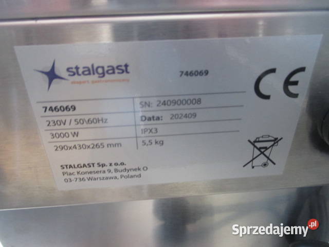 PROFESJONALNA Frytownica elektryczna 1komorowa