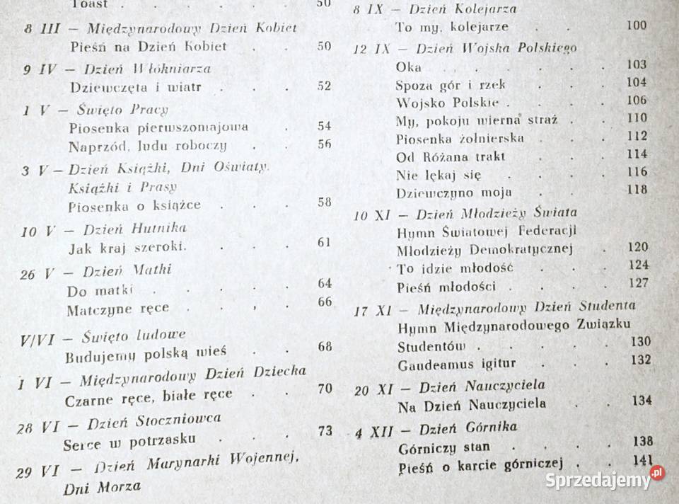 Zadzwoń pieśni Śpiewnik Franciszek Ryling Książki i Podręczniki Chełm