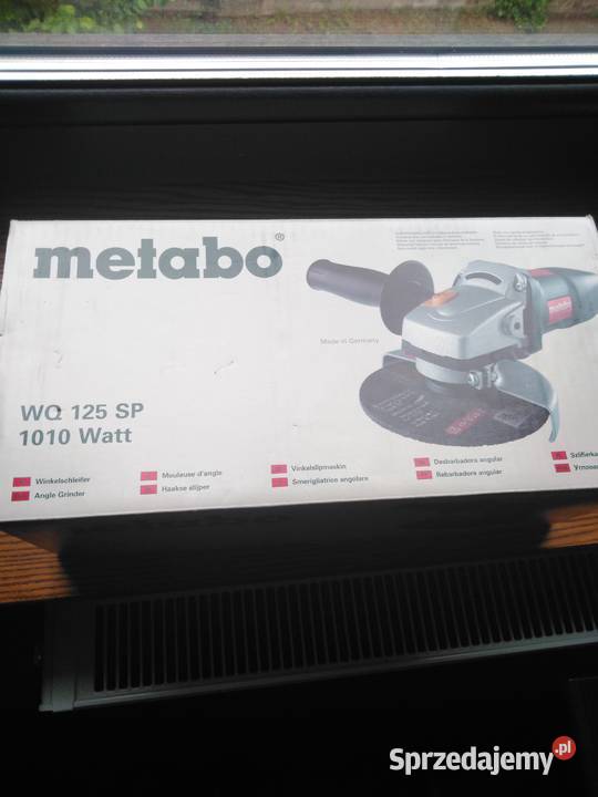 Szlifierka kątowa Metabo WQ 125 SP używana Produkcja zachodniopomorskie Szczecin