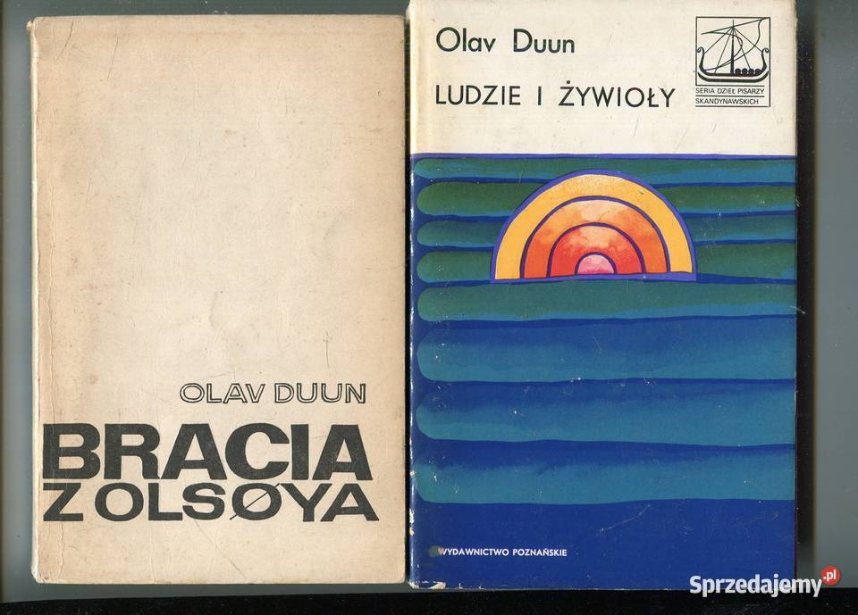 Bracia z Olsoya Ludzie i żywioły Olav Duun Pozostałe zachodniopomorskie Szczecin