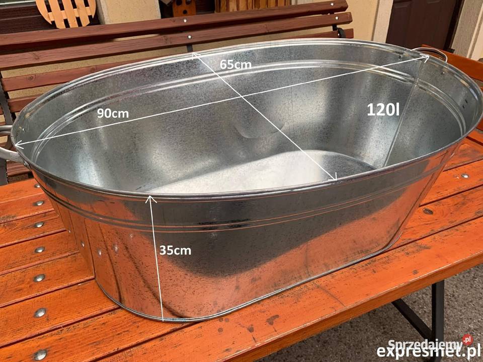 WANNA OWALNA ocynkowana MISA balia miednica Kraków