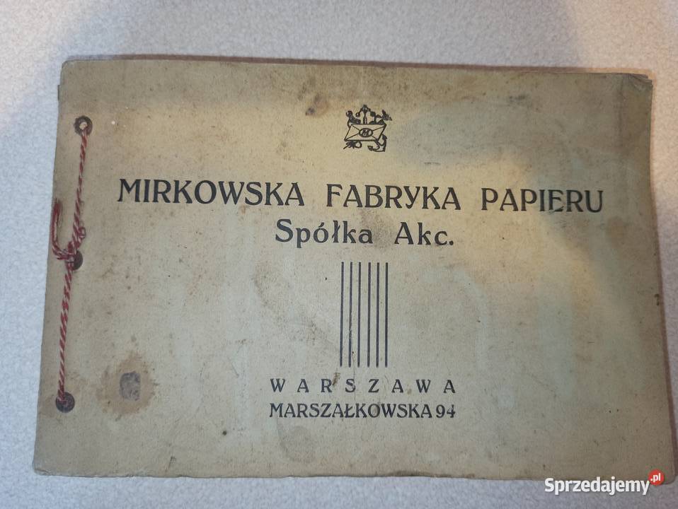Papier J Franaszek Mirkowska Fabryka Papieru ok