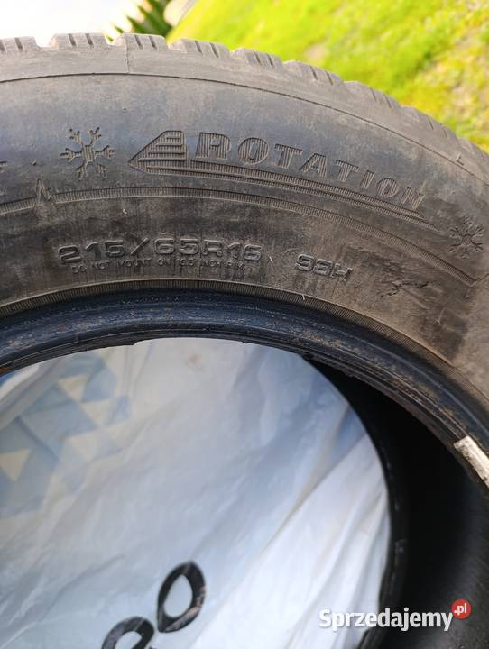 Opony 215x65x16 zimowe Grudziądz