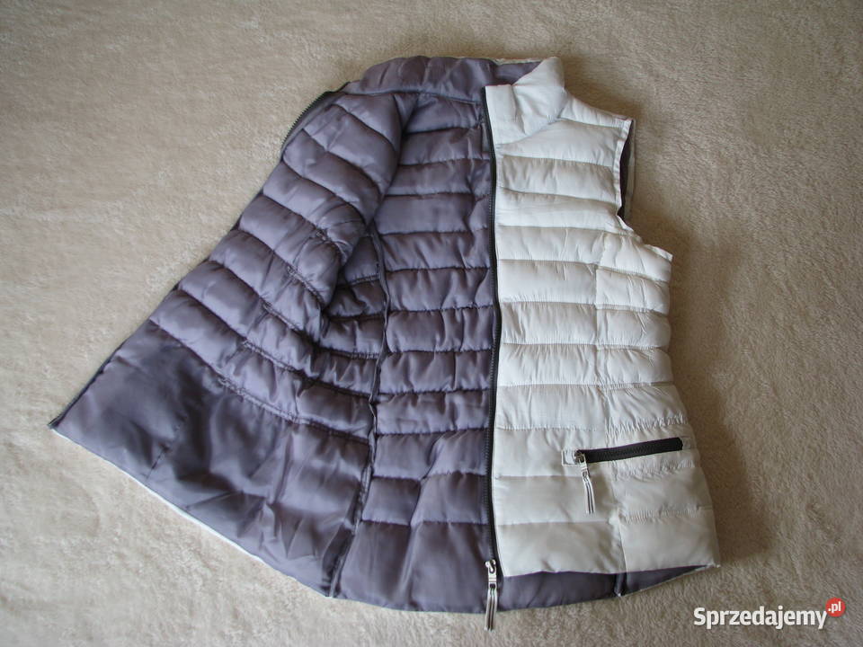 Pikowany bezrękawnik kamizelka damska 38 Brzegi