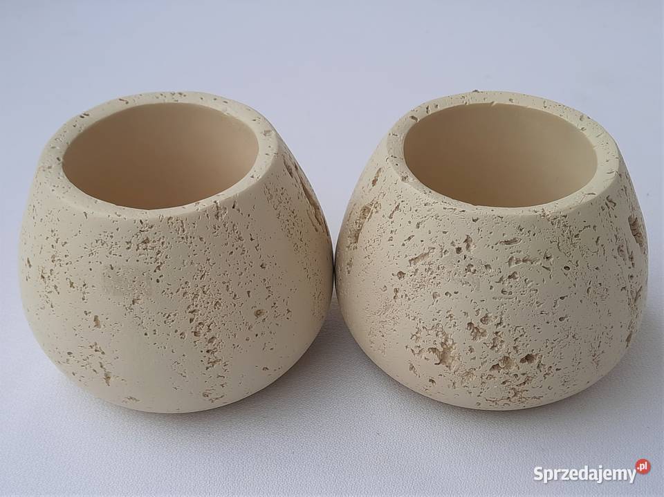 Pojemniki łazienkowe na szczoteczki kubki 2 beżowy Łódź sprzedam