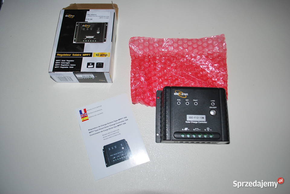 REGULATOR MPPT 10 A SOLAR DO KEMPINGUKAMPERA Grzebowilk