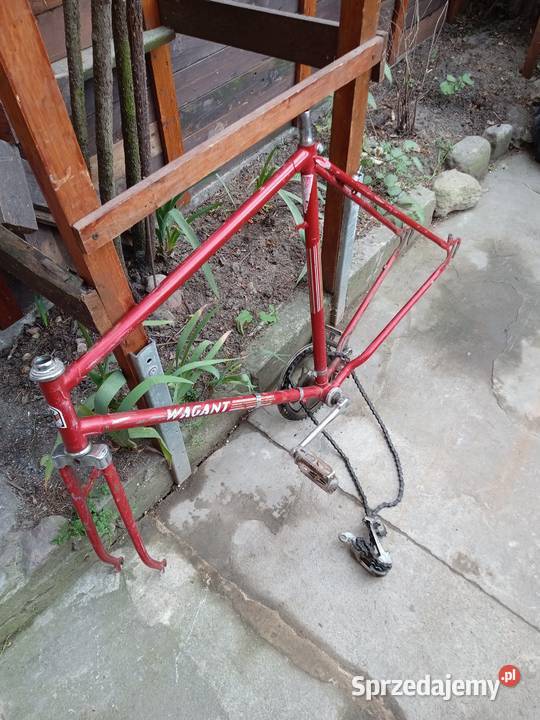 Romet Wagant PRL rama widelec korba łańcuch Części i akcesoria Bydgoszcz