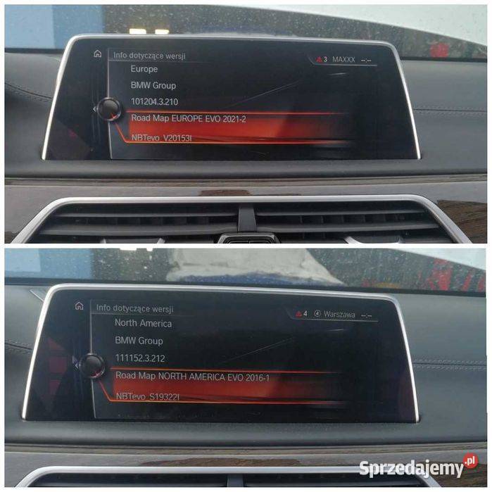 BMW MINI Konwersja USA EU Menu Lektor NBT EVO Tuning Warszawa