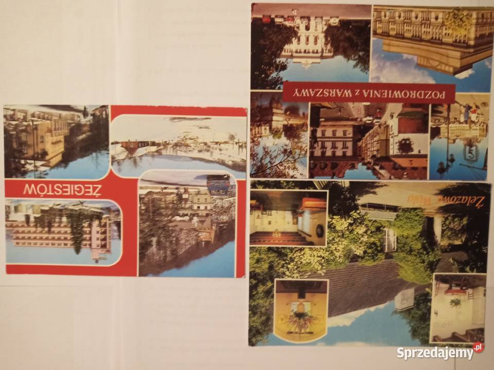 POCZTÓWKI PRLLATA 70Zestaw 17 Szczecinek