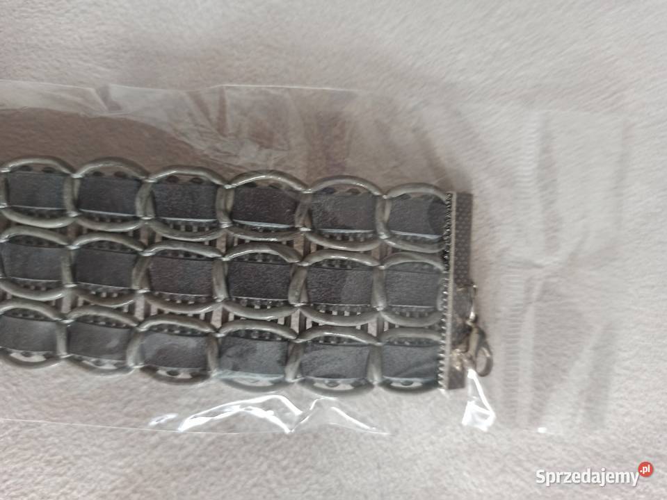 Nowa szara bransoletka biżuteria bransoletka na sprzedam