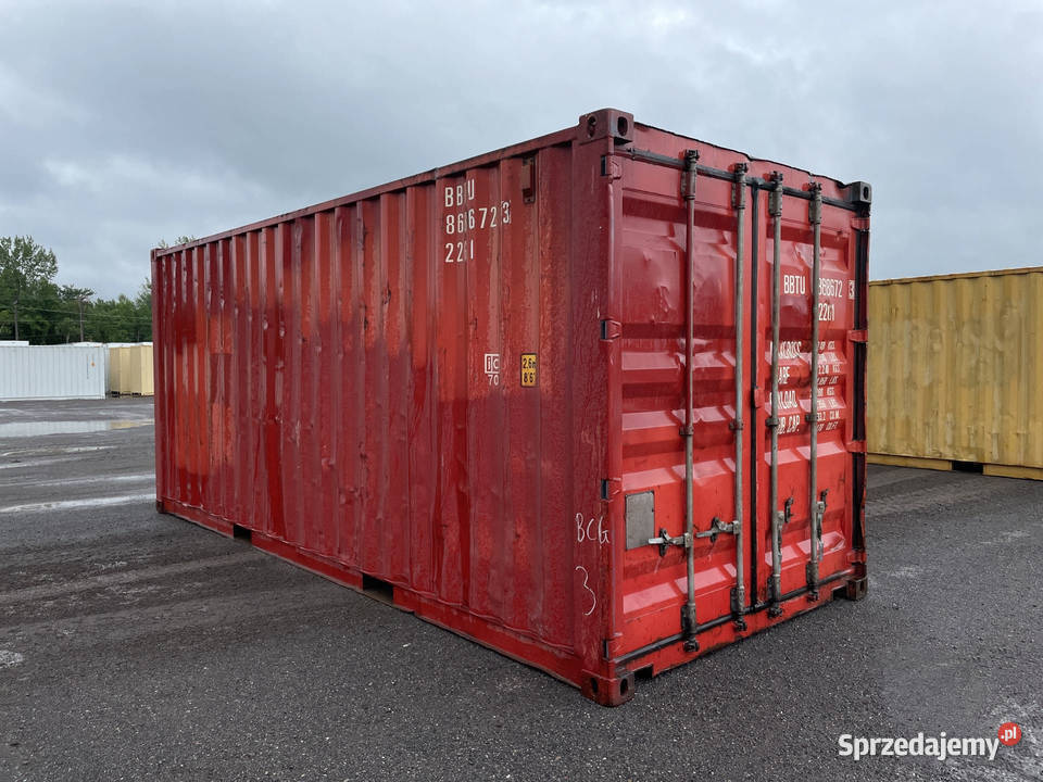 Kontener morski magazynowy 20DV 6 metrowy Magazynowanie Złotoryja