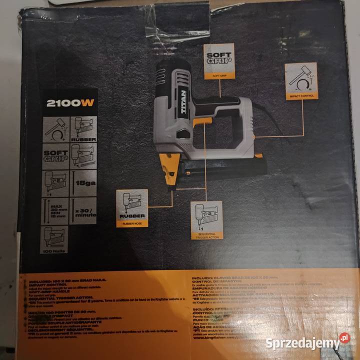Gwoździarka zszywacz TITAN TTB961NAL 30mm Gwoździarki Zawiercie