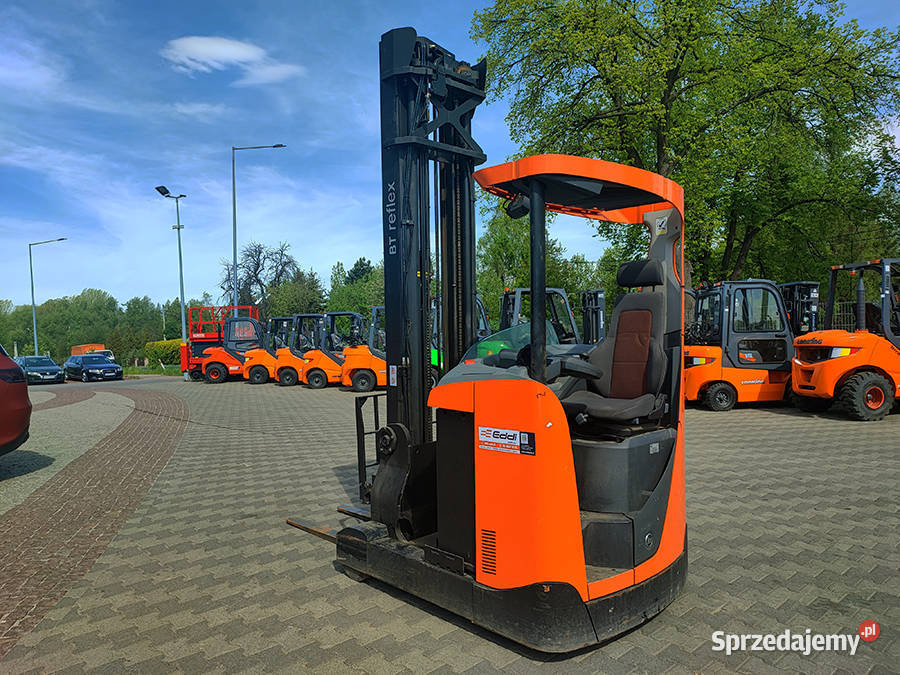 Wózek widłowy elektryczny reach truck BT RRE 140 BT Wózki widłowe Kęty