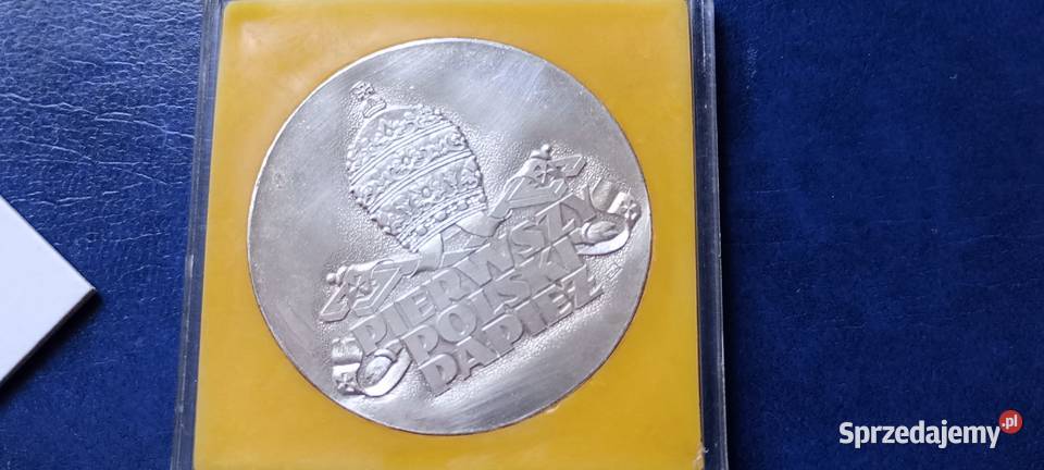 Stare monety Medal JPII 1982 Polska 2 Numizmatyka Lesko