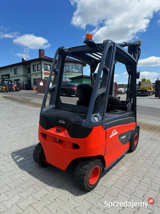 wózek widłowy elektryczny LINDE E25 EVO przesuw Działoszyn